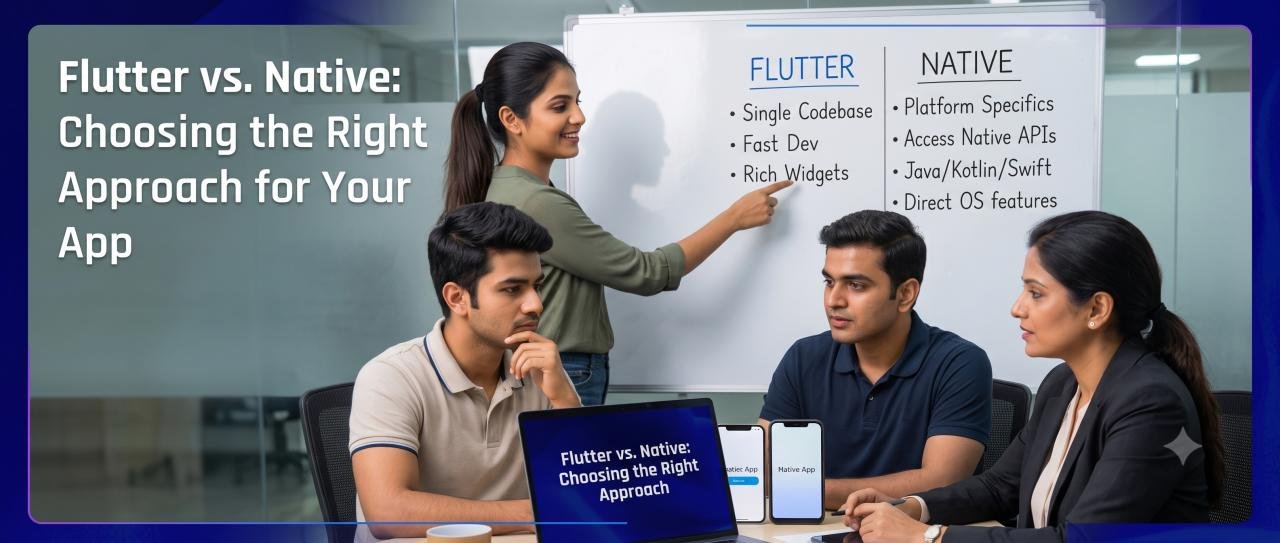 Flutter vs. Native: Choosing the Right Approach for Your App